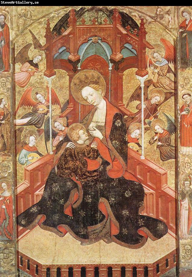 SERRA, Pedro Madonna and Child with Angels Playing Music